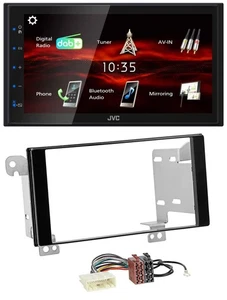 JVC USB Bluetooth MP3 DAB 2DIN Autoradio für Subaru Forester Impreza XV ab 12 - Bild 1 von 8