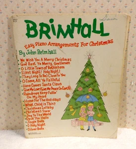 Vintage  60's  Brimhall Easy Piano Arrangements for Christmas by John Brimhall - Picture 1 of 12