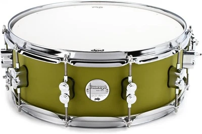 Tambor PDP Concept Maple - 5,5" x 14" - oliva satinado Foto 1 de 4