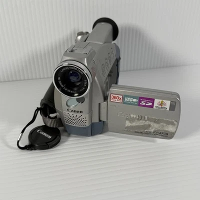 Canon ZR45MC Digital Video Camcorder without Battery UNTESTED - Image 1 of 4