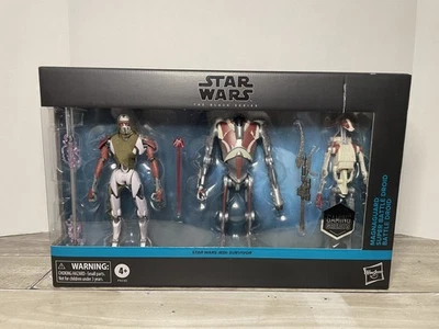 Star Wars Black Series Gaming Greats Jedi Survivor 6” Battle Droid Paquete de 3 NUEVO  Foto 1 de 4