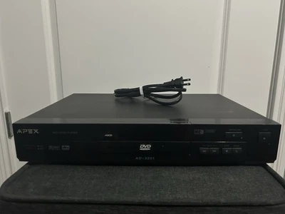 Reproductor de DVD y HDCD MP3 APEX AD-3201 sin control remoto probado y funciona Foto 1 de 4
