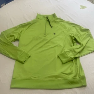 FootJoy Hombre Verde 1/4 Cremallera Pullover Suéter Manga Larga Camisa Top Talla Grande - Imagen 1 de 7