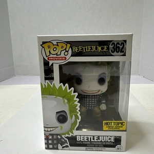 Figura de vinilo Funko Pop Television Beetlejuice #362 Hot Topic - Imagen 1 de 6