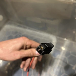 BMW EngineWiring Loom Harness Plug 7561102 73474101 1 Pin 1 Wire 40cm Cable FL - Picture 1 of 6