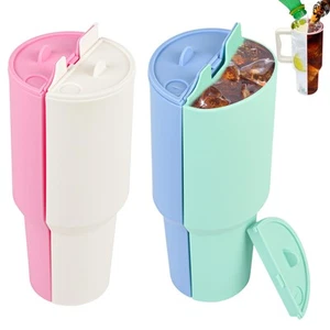 4 Pack 2-In-1 Cup Dividers for Stanley 40 Oz Tumbler with Handle, Stanley Cup... - Picture 1 of 7