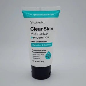VitaMedica Clear Skin Probiotic Daily Facial Moisturizer 2 oz (62g) - Picture 1 of 6