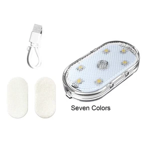 Car Light LED Touch Ambient Lighting Changeable Mini Interior USB Lamp for SUV - Picture 1 of 24