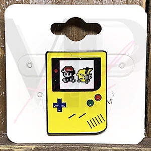 Pokemon weiche Emaillestifte Sammlerstück schwarz Gummi Clutch Asche Pikachu Nintendo - Bild 1 von 5
