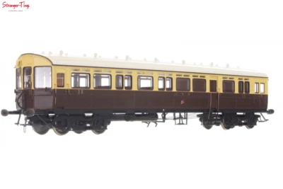 Dapol Autocoach GWR Twin Cities 38 Chocolate/Cream O Gauge - Image 1 of 4
