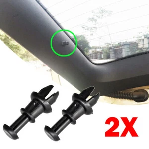 2 Halter Halteband Hutablage Befestigung Clip Für VW GOLF V/VI Tigaun 5N Audi A3 - Bild 1 von 12