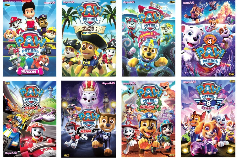 【セット販売】PAWパトロール　シーズン1&2 DVDセット PAW Patrol Box Set DVDs for sale - eBay