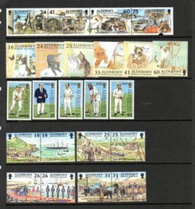 CONJUNTOS COMPLETOS ALDERNEY MNH 1996-1997 - Imagen 1 de 1