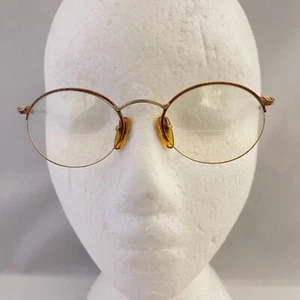 #5472 Gold Vintage Eyewear Frames - Picture 1 of 5
