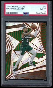 2023-24 Panini Revolution Damian Lillard #1 Milwaukee Bucks - PSA 9 POP OF 2!! - Picture 1 of 2
