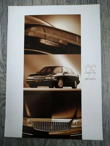 LINCOLN Continental 4.6 V8 USA American Market Brochure 1995 - Picture 1 of 1