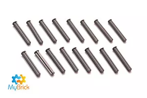 Genuine LegoⓇ 16x Dark Grey Technic Axle 4 with Stop - 87083 - Free Postage - Picture 1 of 1