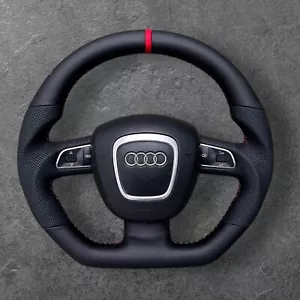 RICAMBIO RICAMBI AUDI A4 S4 RS4 A5 COUPE' A6 C6 A8 CUSTOM VOLANTE SPORTIVO - Foto 1 di 6