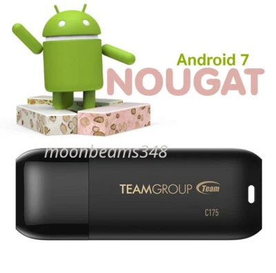 Android Nougat x86 7.1 r2 64Bt PC Boot FAST 32 Gb USB 3.2 Linux Install Live - Image 1 of 4