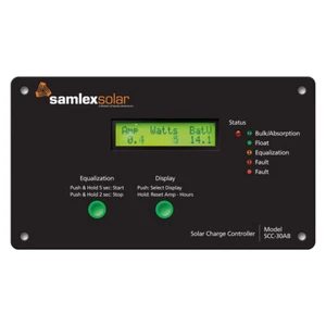 SAMLEX SCC-30AB REGOLATORE DI CARICA SOLARE DA INCASSO 30 - Foto 1 di 1