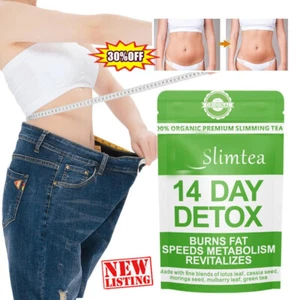 Tè Dimagrante Dieta Tè 14 Giorni Detox Tè Perdita Peso Dimagrante Tè Verde - Foto 1 di 11