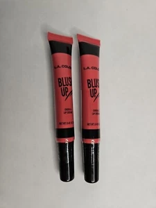 2 Pack L.A. Colors Blush Up Long Wearing Cheek & Lip Cream #CBL547 Natural Flush - Picture 1 of 3