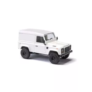 Busch 54351 - H0 - Land Rover Defender 90 Scatola, Bianco - Nuovo - Foto 1 di 1