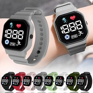 Kids Digital Electronic Watch Children Boys Girls LED Watches Sports Waterproof - Picture 1 of 28