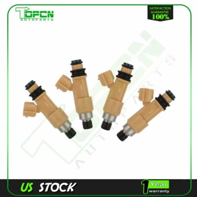 4 inyectores de combustible para Subaru Forester Legacy Impreza Outback 2,5 L 16611-AA680 Foto 1 de 4