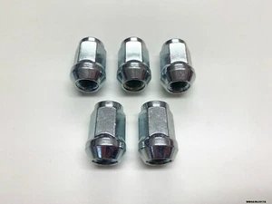 5 x Dado Ruota Cromato per Jeep Grand Cherokee ZJ & WJ 1993-2004 WBHA/WJ/017A - Foto 1 di 4