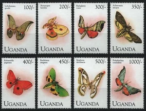 Uganda 1994 - Mi-Nr. 1342-1349 ** - MNH - Mariposas / Mariposas - Imagen 1 de 1