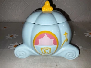 Rae Dunn Bibbidi Bobbidi Boo Cinderella Coach Canister Cookie Jar Disney - Picture 1 of 8