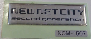 NOM-1507 SEGA NEW NET CITY EMBLEM - Picture 1 of 1