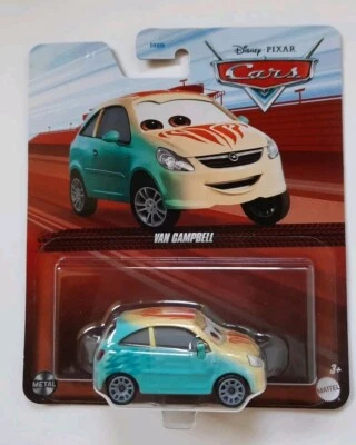 NUOVO CARS Disney pixar VAN CAMPBELL 2021 radiator mattel 1/55 maclama - Immagine 1 di 4