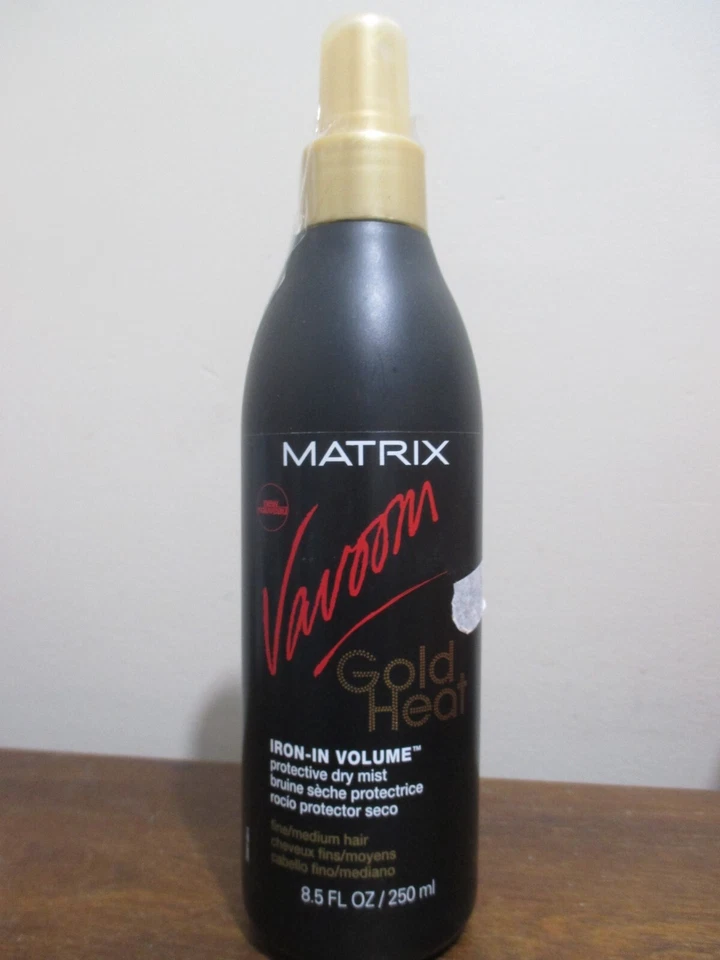 Matrix Vavoom Gold Heat Iron In Volume Dry Mist Fine/ Medium Hair 8.5 - Image 1 of 1