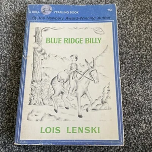 Blue Ridge Billy Lois Lenski Paperback 1967 Dell Yearling IDRU - Foto 1 di 12
