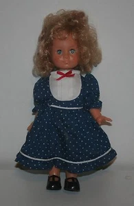 Vtg GATA BOX LTD ROOTED BLONDE HAIR W BLUE SLEEP EYES AND FRECKLES 171183 OUTFIT - Picture 1 of 11