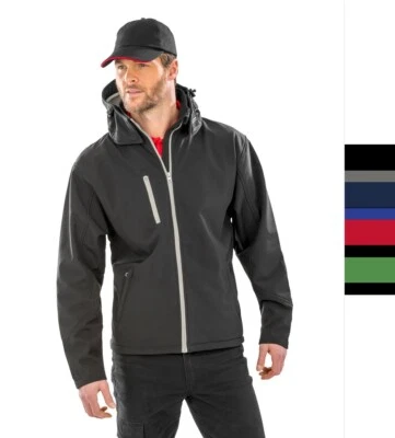 Result Herren Softshelljacke TX Performance Hooded Jacket R230M NEU - Bild 1 von 4