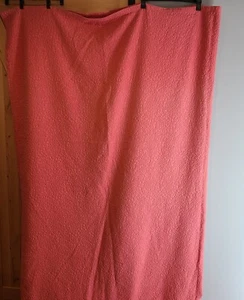 LL Bean MATELASSE Queen BEDSPREAD Pink Textured PORTUGAL OHXH3 - Picture 1 of 11