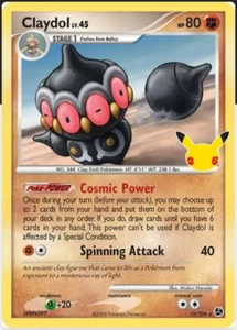 Claydol 15/106 DPBP#397 NM-Mint Pokemon 25th Celebrations Holo - Picture 1 of 4