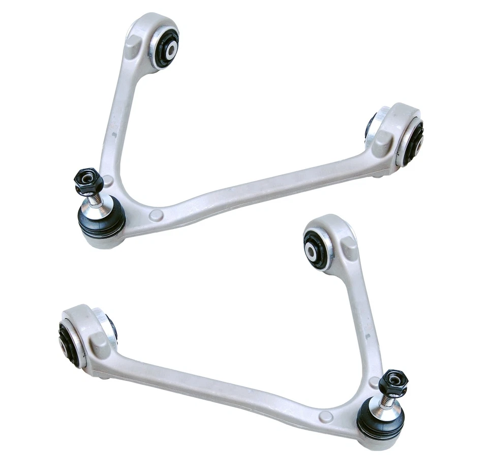 Juego de pares de 2 brazos de control superiores delanteros y rótulas Mevotech para Jaguar XF XFR-S Foto 1 de 1