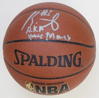 Brandon Jennings Signed Basketball PSA/DNA COA Young Money Pistons Bucks Auto'd - Image 1 of 4