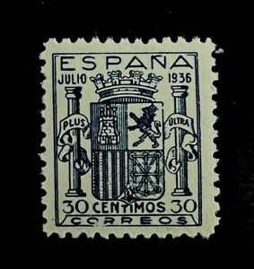 ESPAÑA 1936 - EDIFIL 801** Mnh- ESCUDO DE ESPAÑA