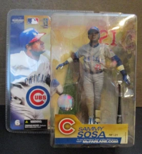 McFarlane Sports Picks Sammy Sosa Gray New Sealed Action Figure MLB Series 6 NEW - Picture 1 of 6