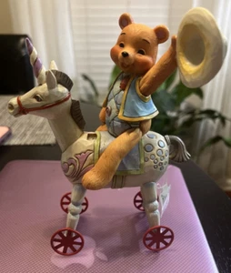 Figura de juguete Enesco Jim Shore con botones y chirriantes montando unicornio 7,09 pulgadas M... - Imagen 1 de 5
