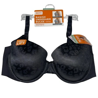 Warner's Bra Underwire with Lift Animal Luster Contour No Side Effects RD8561 - Image 1 of 4