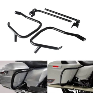 Rear Saddlebag Support Guards Bracket Bar Kit For CVO Street Glide FLHXSE 23-24 - Imagen 1 de 8