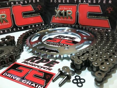 Suzuki DR650 SE 1996-2020 JT 525 X1R3 Premium X-Ring Chain and Sprockets Kit - Image 1 of 4