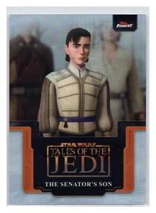 Star Wars 2023 Topps Finest Tales Of The Jedi TOTJ-12 El hijo del senador - Imagen 1 de 2
