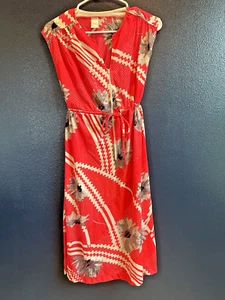 Vintage 60er 60s 70s Jantzen rosa Hippie Blumen Etuikleid ärmellos Gr. M - Bild 1 von 9